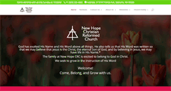 Desktop Screenshot of newhopecrc.org